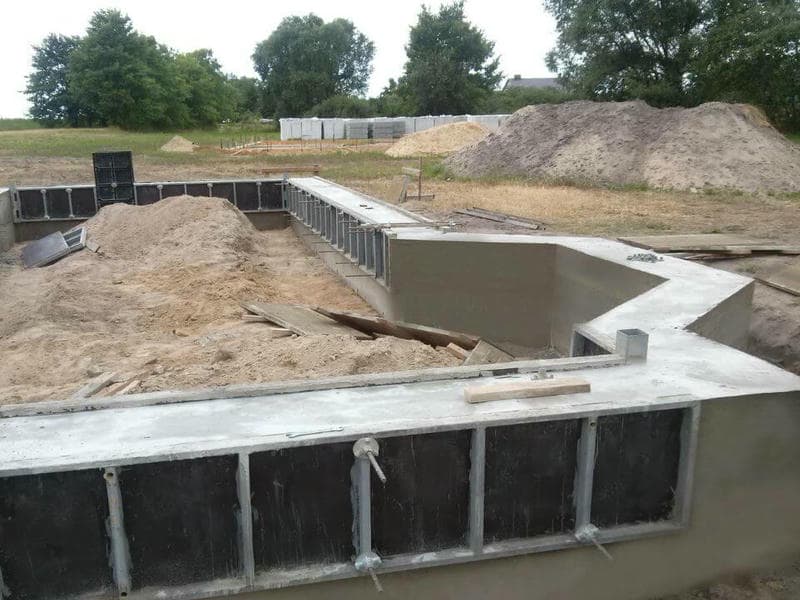 Фундаментные монолитные работы